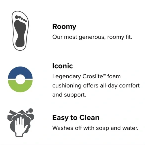 CROCS HTF BAYA CLOGS BRIGHT WHITE New with Tags Women’s 10/Men’s 8 - Picture 8 of 11